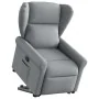 Sillón reclinable elevable de tela gris claro by , Armchairs - Ref: Foro24-3303374, Price: 279,92 €, Discount: %