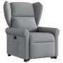 Sillón reclinable elevable de tela gris claro by , Armchairs - Ref: Foro24-3303374, Price: 279,92 €, Discount: %