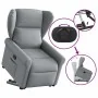 Sillón reclinable elevable de tela gris claro by , Armchairs - Ref: Foro24-3303374, Price: 279,92 €, Discount: %
