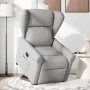 Sillón reclinable elevable de tela gris nube by , Armchairs - Ref: Foro24-3303383, Price: 279,00 €, Discount: %