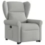 Sillón reclinable elevable de tela gris nube by , Armchairs - Ref: Foro24-3303383, Price: 279,00 €, Discount: %