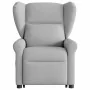 Sillón reclinable elevable de tela gris nube by , Armchairs - Ref: Foro24-3303383, Price: 279,00 €, Discount: %