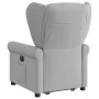 Sillón reclinable elevable de tela gris nube by , Armchairs - Ref: Foro24-3303383, Price: 279,00 €, Discount: %