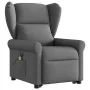 Sillón de masaje eléctrico reclinable elevable tela gris oscuro by , Armchairs - Ref: Foro24-3303405, Price: 346,67 €, Discou...
