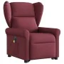 Sillón de masaje eléctrico reclinable elevable tela rojo tinto by , Armchairs - Ref: Foro24-3303407, Price: 343,42 €, Discoun...