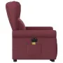Sillón de masaje eléctrico reclinable elevable tela rojo tinto by , Armchairs - Ref: Foro24-3303407, Price: 343,42 €, Discoun...