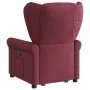 Sillón de masaje eléctrico reclinable elevable tela rojo tinto by , Armchairs - Ref: Foro24-3303407, Price: 343,42 €, Discoun...