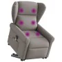 Sillón de masaje eléctrico reclinable elevable tela taupé von , Sessel - Ref: Foro24-3303411, Preis: 346,39 €, Rabatt: %