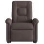 Sillón reclinable elevable tela marrón oscuro de , Sillones - Ref: Foro24-3303259, Precio: 268,69 €, Descuento: %