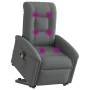 Silla de masaje reclinable de pie de tela gris oscuro by , Armchairs - Ref: Foro24-3303265, Price: 282,70 €, Discount: %