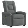 Silla de masaje reclinable de pie de tela gris oscuro by , Armchairs - Ref: Foro24-3303265, Price: 282,70 €, Discount: %