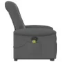 Silla de masaje reclinable de pie de tela gris oscuro by , Armchairs - Ref: Foro24-3303265, Price: 282,70 €, Discount: %
