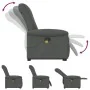 Silla de masaje reclinable de pie de tela gris oscuro by , Armchairs - Ref: Foro24-3303265, Price: 282,70 €, Discount: %