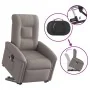 Sillón reclinable de masaje elevable tela gris taupé by , Armchairs - Ref: Foro24-3303271, Price: 301,97 €, Discount: %