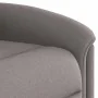 Sillón reclinable de masaje elevable tela gris taupé by , Armchairs - Ref: Foro24-3303271, Price: 301,97 €, Discount: %