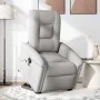 Sillón de masaje reclinable de pie de tela gris nube by , Armchairs - Ref: Foro24-3303273, Price: 294,49 €, Discount: %