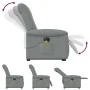 Sillón de masaje eléctrico reclinable elevable tela gris claro von , Sessel - Ref: Foro24-3303284, Preis: 345,70 €, Rabatt: %