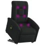 Sillón de masaje eléctrico reclinable elevable tela negro by , Armchairs - Ref: Foro24-3303286, Price: 347,10 €, Discount: %