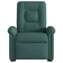 Sillón masaje eléctrico reclinable elevable tela verde oscuro by , Armchairs - Ref: Foro24-3303290, Price: 342,54 €, Discount: %