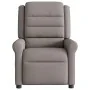 Sillón reclinable eléctrico tela gris taupé de , Sillones - Ref: Foro24-3303301, Precio: 262,11 €, Descuento: %