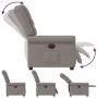 Sillón reclinable eléctrico tela gris taupé de , Sillones - Ref: Foro24-3303301, Precio: 262,11 €, Descuento: %