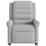 Sillón reclinable eléctrico de tela gris nube de , Sillones - Ref: Foro24-3303303, Precio: 244,07 €, Descuento: %