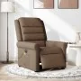 Sillón reclinable de masaje eléctrico tela marrón de , Sillones - Ref: Foro24-3303308, Precio: 247,74 €, Descuento: %