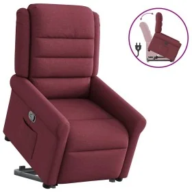 Sillón reclinable elevable tela rojo tinto von , Sessel - Ref: Foro24-3303317, Preis: 278,23 €, Rabatt: %