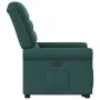 Sillón reclinable elevable tela verde oscuro by , Armchairs - Ref: Foro24-3303320, Price: 277,80 €, Discount: %