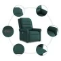 Sillón reclinable elevable tela verde oscuro by , Armchairs - Ref: Foro24-3303320, Price: 277,80 €, Discount: %