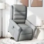 Sillón eléctrico reclinable elevable de tela gris claro de , Sillones - Ref: Foro24-3303334, Precio: 344,55 €, Descuento: %