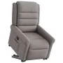 Sillón eléctrico reclinable elevable de tela gris taupe de , Sillones - Ref: Foro24-3303341, Precio: 346,80 €, Descuento: %