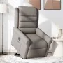 Sillón eléctrico reclinable elevable de tela gris taupe de , Sillones - Ref: Foro24-3303341, Precio: 346,80 €, Descuento: %