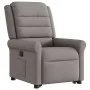 Sillón eléctrico reclinable elevable de tela gris taupe de , Sillones - Ref: Foro24-3303341, Precio: 346,80 €, Descuento: %