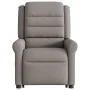 Sillón eléctrico reclinable elevable de tela gris taupe de , Sillones - Ref: Foro24-3303341, Precio: 346,80 €, Descuento: %