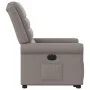 Sillón eléctrico reclinable elevable de tela gris taupe de , Sillones - Ref: Foro24-3303341, Precio: 346,80 €, Descuento: %