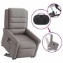Sillón eléctrico reclinable elevable de tela gris taupe de , Sillones - Ref: Foro24-3303341, Precio: 346,80 €, Descuento: %
