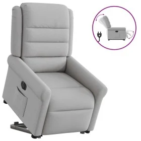 Sillón eléctrico reclinable elevable de tela gris nube de , Sillones - Ref: Foro24-3303343, Precio: 332,24 €, Descuento: %