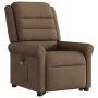 Sillón de masaje eléctrico reclinable elevable tela marrón by , Armchairs - Ref: Foro24-3303348, Price: 331,33 €, Discount: %