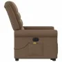 Sillón de masaje eléctrico reclinable elevable tela marrón by , Armchairs - Ref: Foro24-3303348, Price: 331,33 €, Discount: %