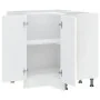 Mueble bajo esquinero de cocina Lucca madera ingeniería blanca de , Armarios de cocina - Ref: Foro24-853747, Precio: 107,31 €...