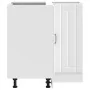 Mueble bajo esquinero de cocina Lucca madera ingeniería blanca de , Armarios de cocina - Ref: Foro24-853747, Precio: 107,31 €...