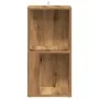 Mueble de esquina madera ingeniería roble artisan 33x33x67 cm de , Taquillas y armarios de almacenamiento - Ref: Foro24-85671...