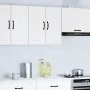 Armario de pared de cocina Lucca madera ingeniería blanca de , Armarios de cocina - Ref: Foro24-853817, Precio: 53,34 €, Desc...