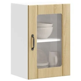 Armario pared cocina puerta de cristal Lucca roble sonoma von , Küchenschränke - Ref: Foro24-853770, Preis: 56,97 €, Rabatt: %