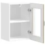 Armario pared cocina puerta de cristal Lucca roble sonoma de , Armarios de cocina - Ref: Foro24-853770, Precio: 56,97 €, Desc...