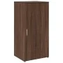Armario de madera de ingeniería marrón roble 50x45x103,5 cm by , Lockers and storage cabinets - Ref: Foro24-859048, Price: 89...