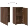 Armario de madera de ingeniería marrón roble 50x45x103,5 cm by , Lockers and storage cabinets - Ref: Foro24-859048, Price: 89...