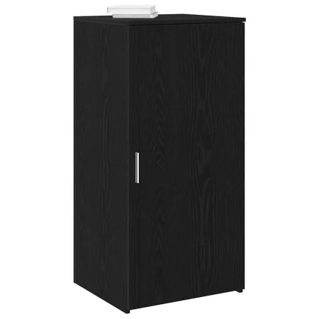 Armario de madera de ingeniería negro 50x45x103,5 cm by , Lockers and storage cabinets - Ref: Foro24-859043, Price: 98,84 €, ...