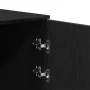 Armario de madera de ingeniería negro 50x45x103,5 cm by , Lockers and storage cabinets - Ref: Foro24-859043, Price: 98,84 €, ...